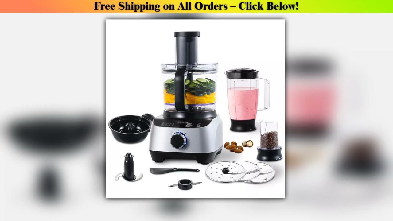 Topstrong 1300W Multifunctional 11-in-1 Whisk Kitchen Mixer Food processor YYFP410 Wholesale Best