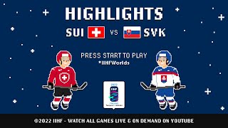 Highlights | Switzerland vs. Slovakia | 2022 #IIHFWorlds