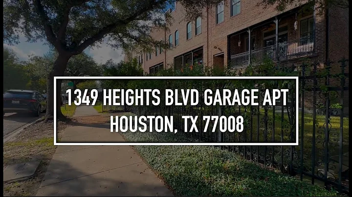 1349 Heights Boulevard Garage Apt Houston, TX 77008