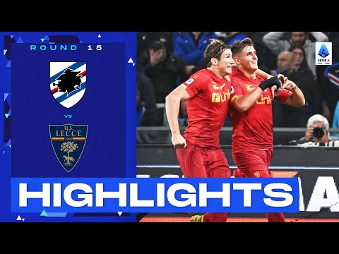 Sampdoria Lecce Goals And Highlights