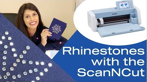 Rhinestones with the Brother ScanNCut : Allbrands After Hours