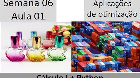 Cálculo I + Python - Semana 06 - Aula 01 - Aplicações de otimização: cerca e embalagens