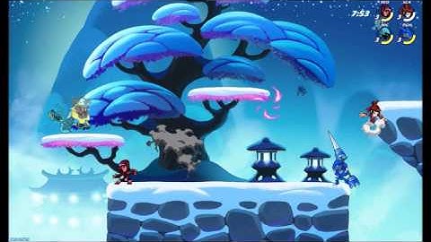 Microsoft Sam Plays Brawlhalla Intro