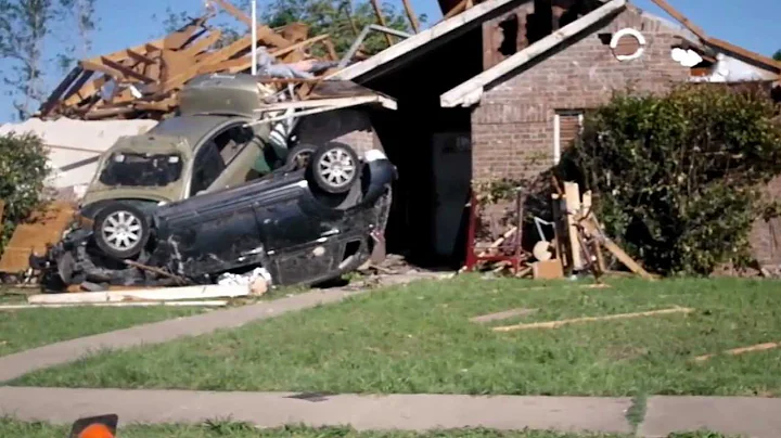TORNADO TOUCHES DOWN IN WEIMER, TEXAS!