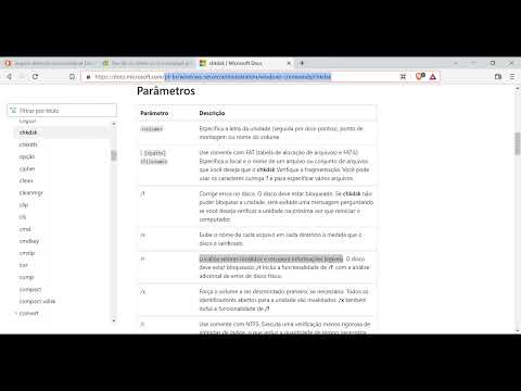 cursos/001c-dicas-de-windows: Como Corrigir Drive no Windows O arquivo ou pasta está corrompido e ilegível