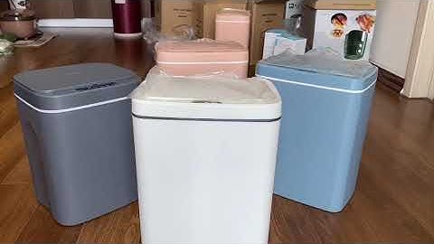[ anka_home ] ReviewThùng Rác Cảm Ứng Thông Minh Sạc Điện 3 Chế Độ Chống Nước Tốt