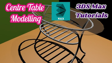 Centre table Modelling in 3ds Max