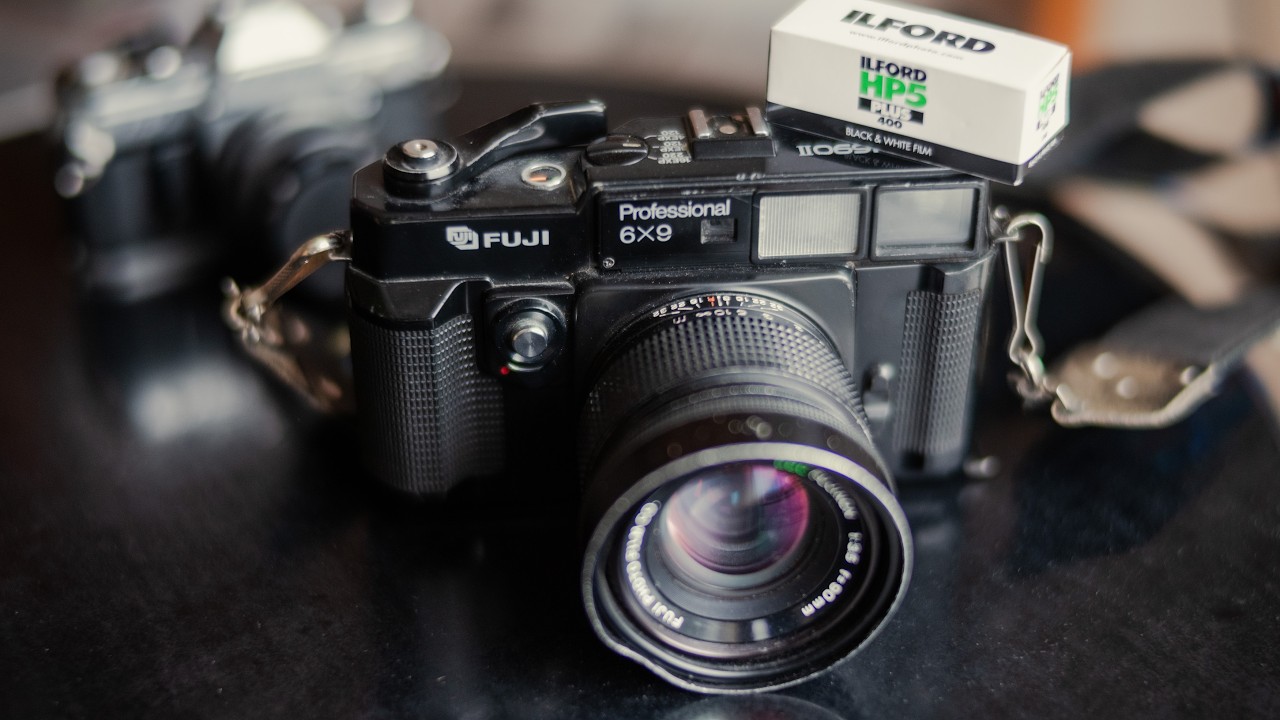 Une HP5 au Texas Leica — moyen format argentique (Fuji GW 690 II)