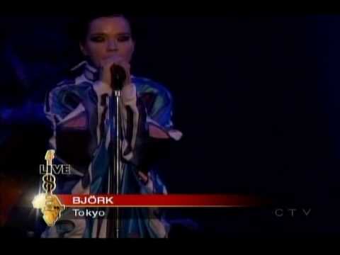 Björk - Desired Constellation (live on Live8)