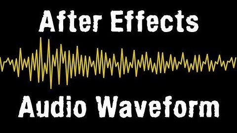 After Effects - Audio Waveform