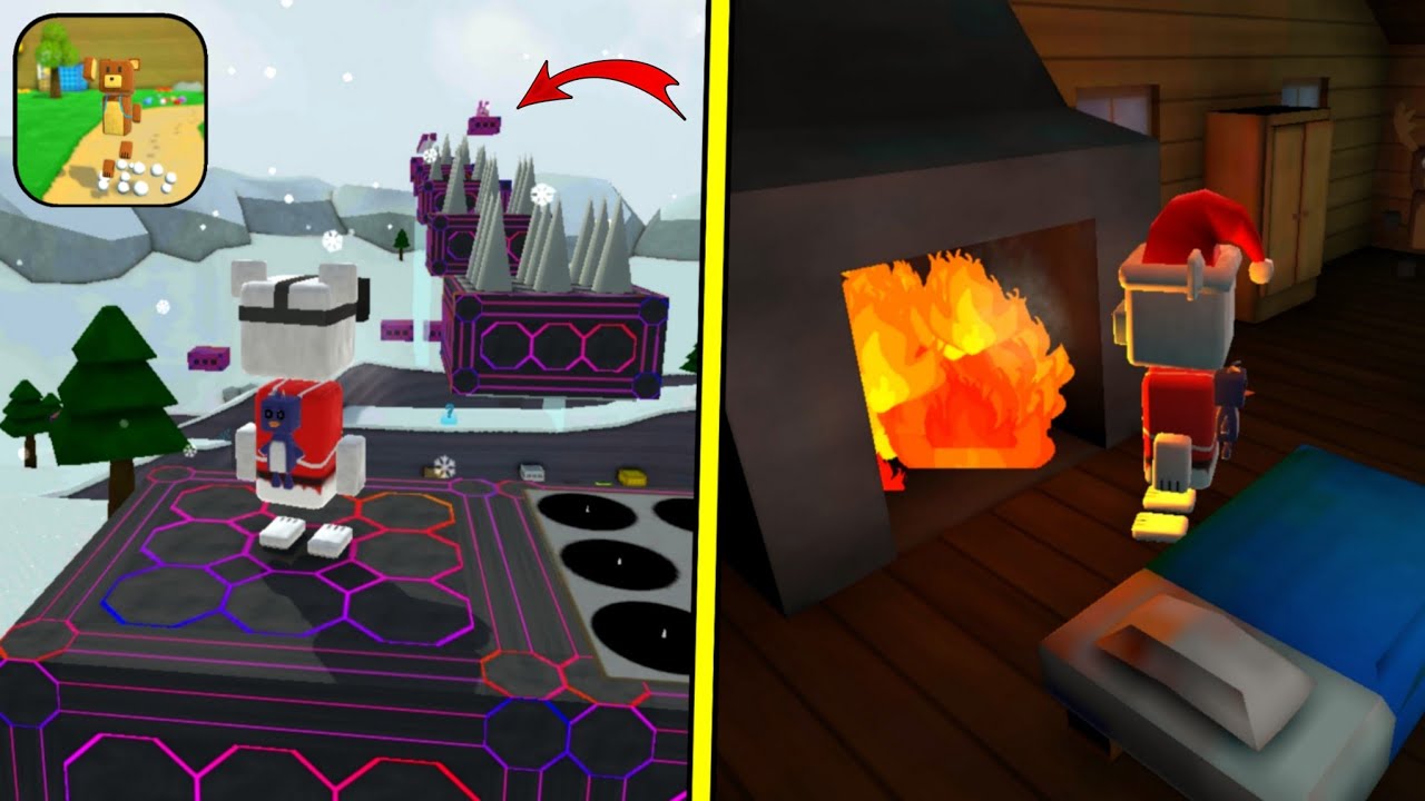 как пройти паркур в супер медведь