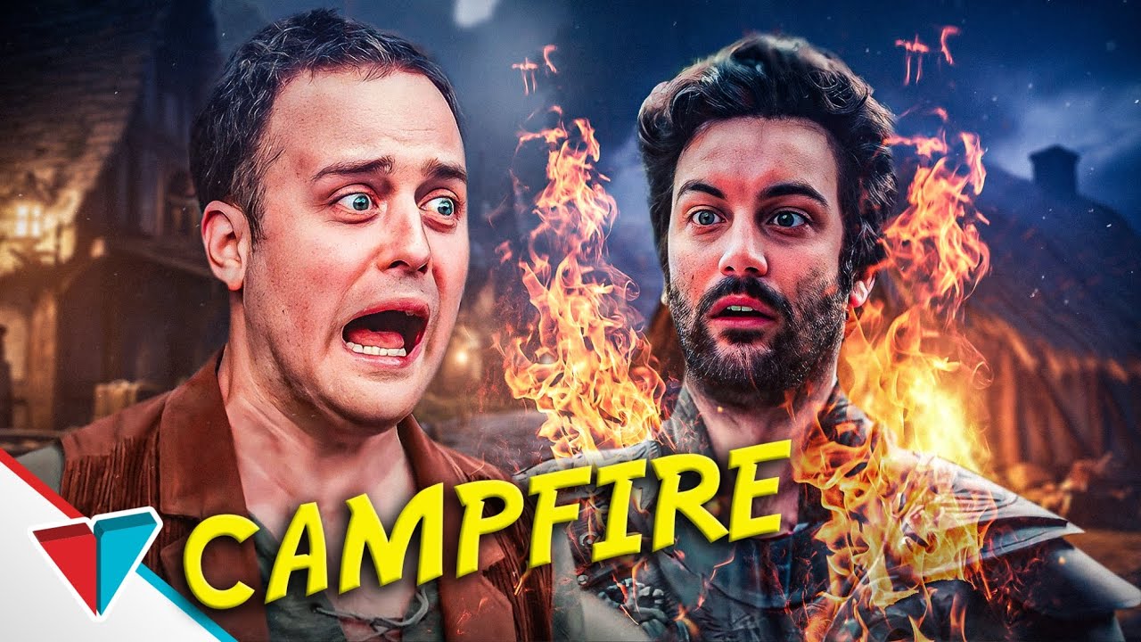 games people play Campfire - Epic NPC Man (lighting fires and cooking food in warcraft) | Viva La Dirt League (VLDL)