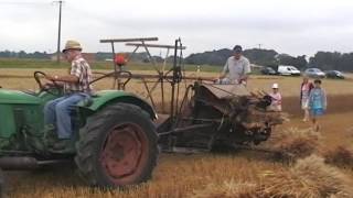 Contigny - Moissons à l'ancienne - juillet 2016