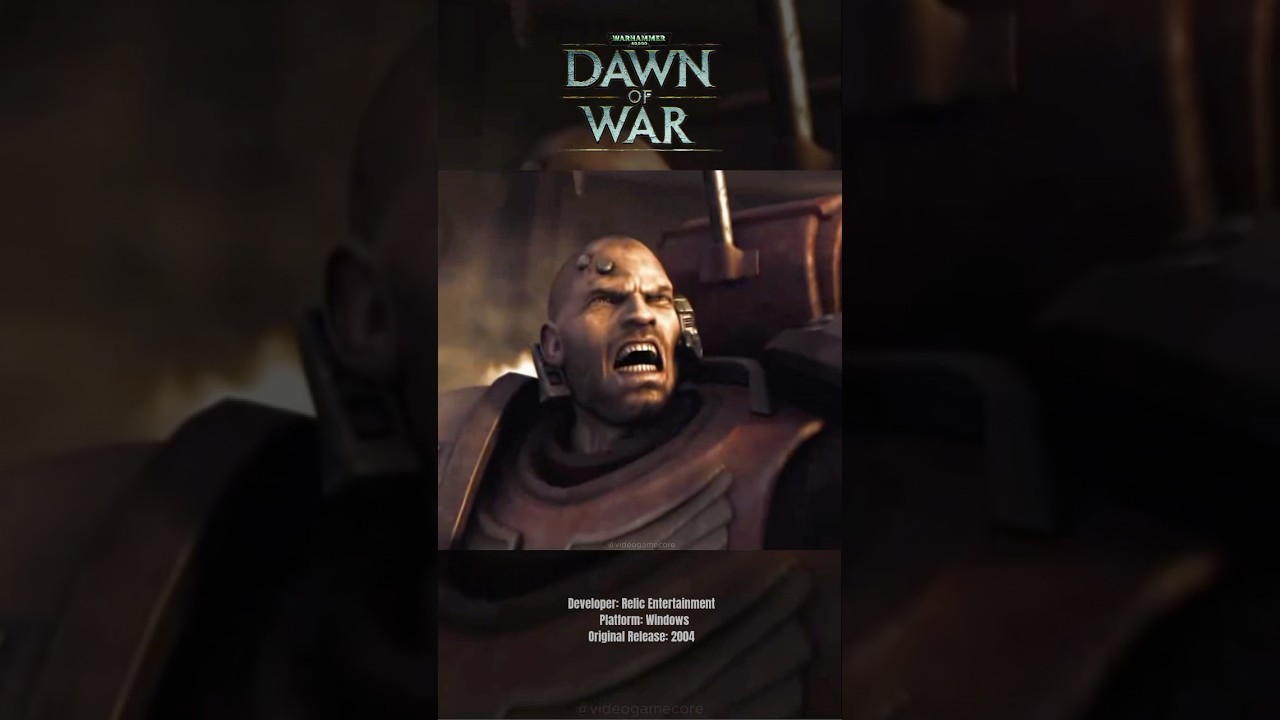 The Most EPIC RTS Opening Ever – Dawn of War!