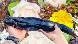 I TRIED EATING THIS RAW | Eel Sashimi