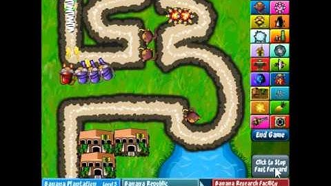 Bloons Tower Defense 4 - Track 4 - Hard (No Lives Lost)