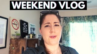 Weekend Vlog | productive, cleaning, getting vaccinated