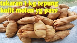 cara membuat molen yg enak krispy tahan lama dan simple