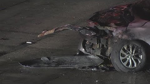 Driver charged after deadly fiery crash on Katy Freeway, police say | I-10 eastbound shutdown