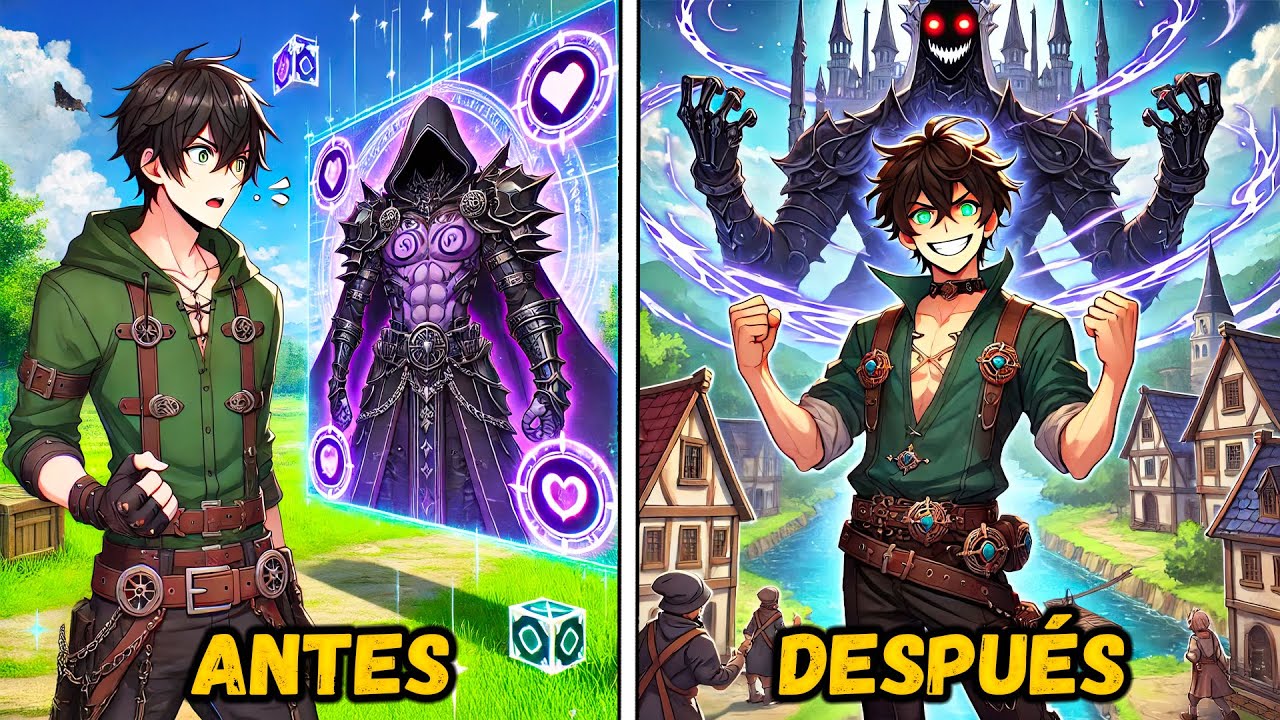 Recibió Una Tarjeta De Personaje Rara, Resultó Ser Un Golem Fantasma Clase SSS | Resumen Manhwa