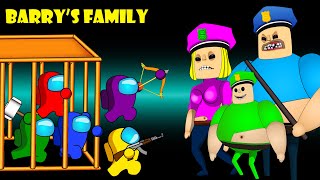 Among Us vs ROBLOX BARRY FAMILY’s Prison Escape | Among Us Animation by Real Mine 16,895 views 1 year ago 14 minutes, 51 seconds