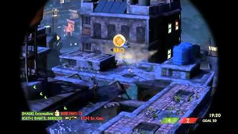 Double Kill from a zipline