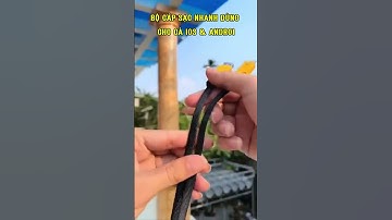 Bộ Củ Sạc Nhanh 120w Kèm 4 Đầu Dây Tiện Lợi