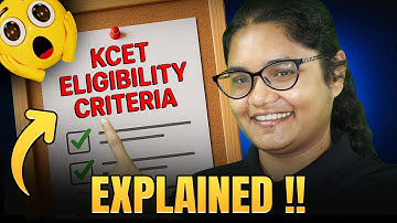 KCET 2026 Eligibility Criteria ✅ Complete Guide With All Clauses Explained