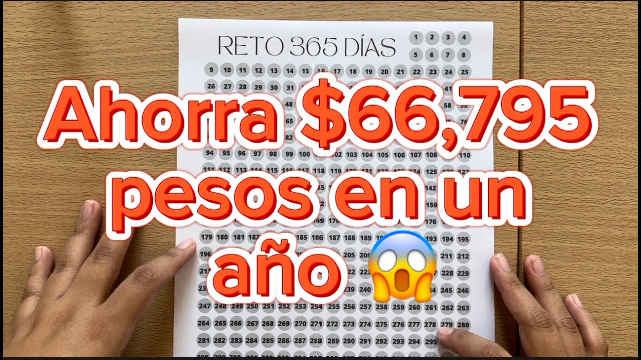 Reto Ahorro 365 Dias CÓMO FUNCIONA EL RETO DE AHORRO DE LOS 365 DÍAS? / LLENADO DE SOBRES CON  DINERO EXTRA - YouTube