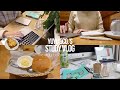 Study vlog 朝から1日中勉強した日📖☕️ / 試験前日 / 朝活 / コメダ / 資格 / 勉強風景