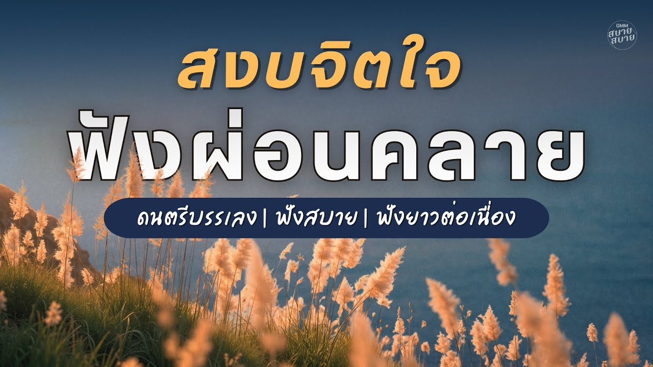 สงบจิตใจ ผ่อนคลาย | ดนตรีบรรเลงฟังสบาย ผ่อนคลายสมอง