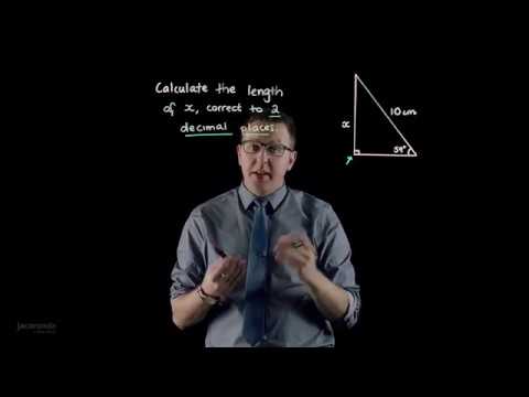 Jacaranda Maths Quest tutorial video – the sine ratio