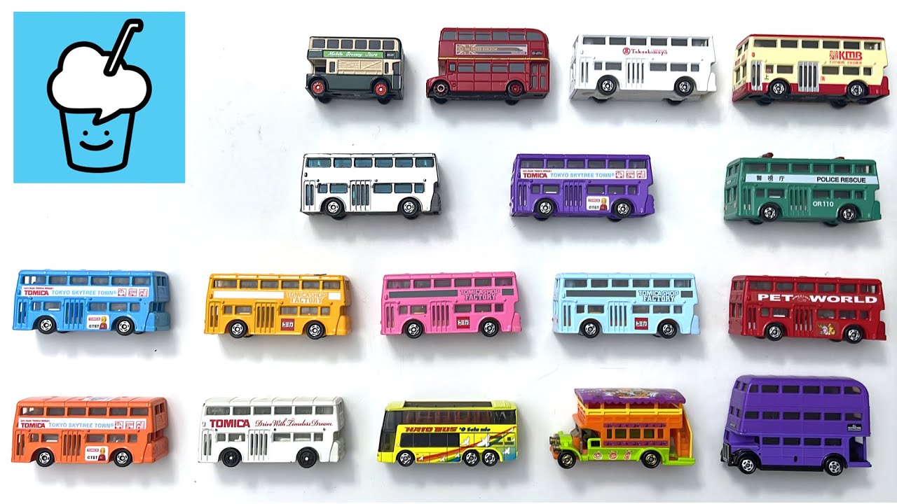 Tomica double decker bus collection Disney Harry Potter Triple