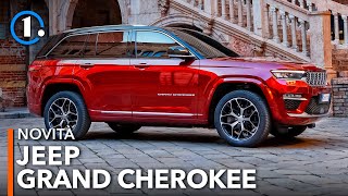 Nuova Jeep Grand Cherokee (2022) | Ecco quella per l'Italia con edizione  lancio a 94.000€ - YouTube