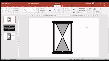 Power point 1 sand timer in Power point
