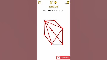 Brain Blow Level 188 Connect the dots into one line Walkthrough