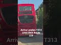 Arriva London T313 LK65 EMX Route 229 #busspotting #busvlogs #fortheloveofbuses