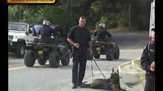 WEST BARNSTABLE, MA- Extensive Police Search for Trudie Hall- Rt 149 @ Service Rd (08-09-10)