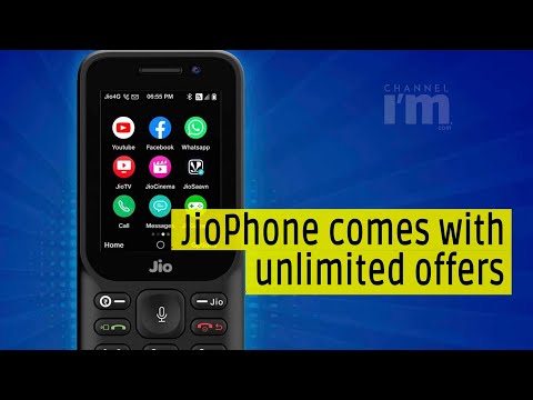 Reliance Jio launches new JioPhone with unlimited voice calls and data for two years