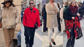 MILAN SPRING STREET STYLE 2024 | STYLISH  OUTFITS OF MILAN | ITALIAN FASHION WALK