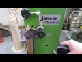 Sewing machines jansen minikat 2 carpet and moquette binding  foggiato