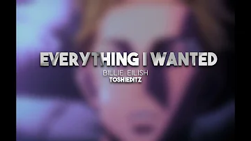 EVERYTHING I WANTED | EDIT AUDIO