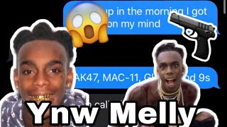 Video thumbnail of "Ynw Melly “Murder on my mind” Lyric Prank on cousin😂 *called the police*"