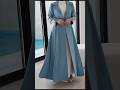 ✨2026💙New Coat💫Abaya Design Sleeve Embroidery Burkha Design Collections #abaya #burkha #ytshorts