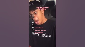 Best rap snippets of all time
