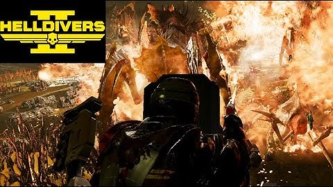 The crisper and ballistic shield is a lot better than I thought on Oshaune - Helldivers 2 D10 Solo