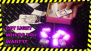 WOLFWILL Wireless RGB LED Strobe Lights with Remote Control Review
