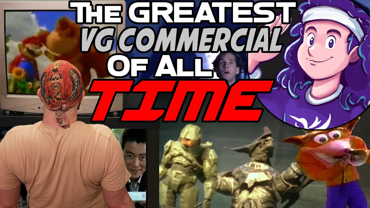 The GREATEST VIDEO GAME COMMERCIAL of all TIME! ft. Daniel Alba of @GVG ...