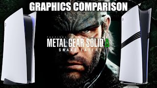 Metal Gear Solid Delta | PS5 vs PS5 Pro | Graphics Comparison