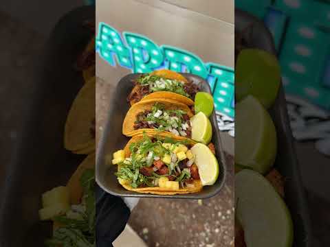 Video thumbnail: Newest street taco stand in South Phoenix, Arizona (Barrio Taco Shop in front of Summers fruit barn)